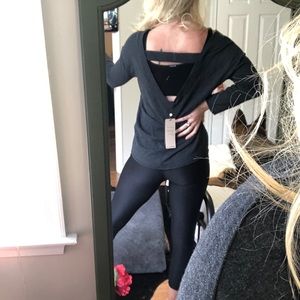 New with tag deep v back calia sweatshirt